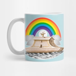 Rainbow Flood Noah's Ark Mug